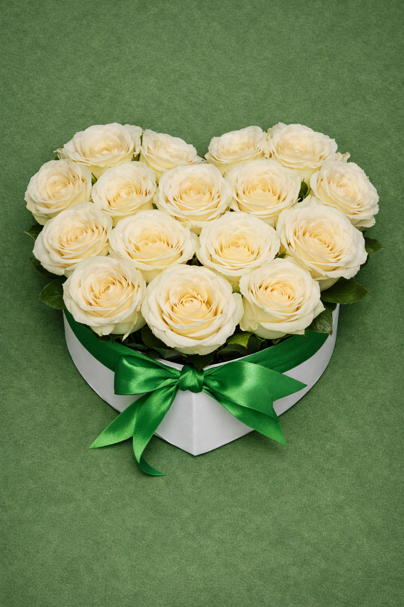Mini rose box add-on with fresh roses - LaFia Flowers
