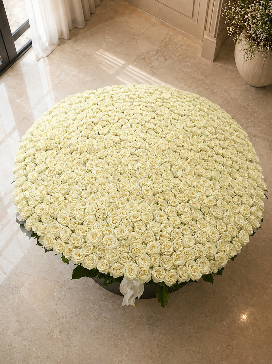 Rose Basket - 1001 Roses