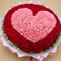 Heart in Heart Roses