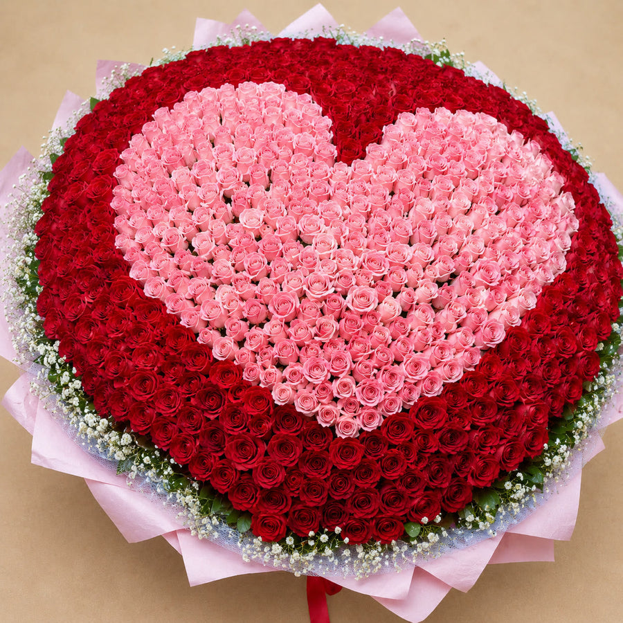 Heart in Heart Roses