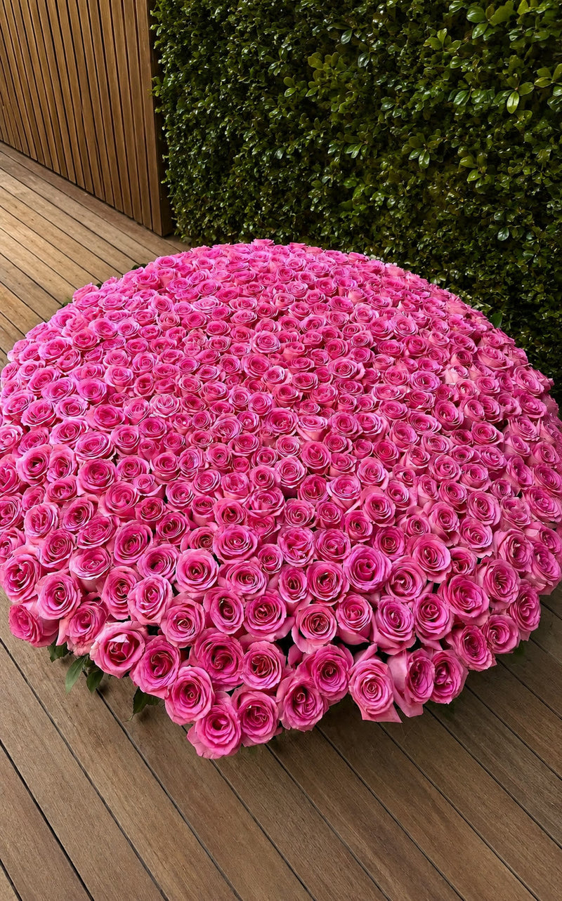 Rose Basket - 501 Roses