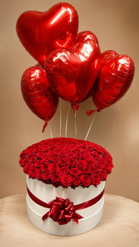 Red Rose Box - 101 Roses